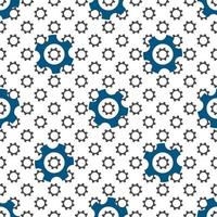 Seamless pattern with gears. Steam punk background. vector