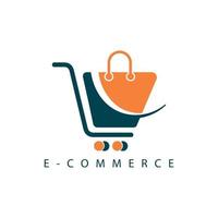 Shopping Trolley Shopping Card Woo commerce Shopping Bag Icon vector