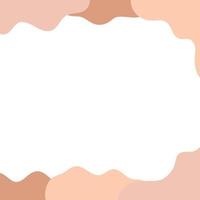 modern frame border for product or social media post vector