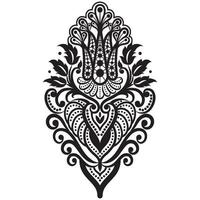 Flower pattern vector