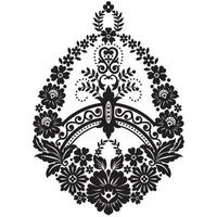 Flower pattern vector