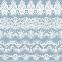 flower element set border vector