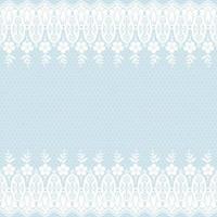 Abstract seamless lace pattern with flowers vector