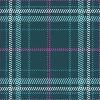 Plaid check patten in dark navy and blue and white and Seamless fabric texture print, Tartan scotland seamless plaid pattern vector and square geometric texture for textile
