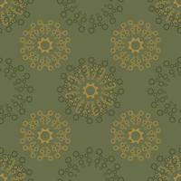 Seamless pattern with gears. Steam punk background. vector