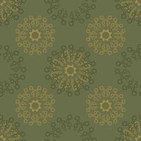 Seamless pattern with gears. Steam punk background. vector