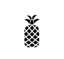 Pineapple icon vector logo design template