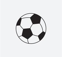 Foot ball icon vector logo design flat trendy