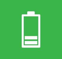 Battery icon vector logo design template