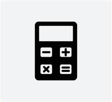 Calculator icon vector logo template