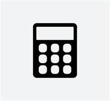 Calculator icon vector logo template