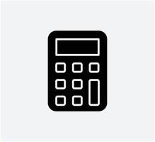 Calculator icon vector logo template