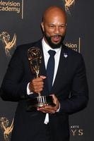 LOS ANGELES, SEP 9 - Common at the 2017 Creative Emmy Awards Press Room at the Microsoft Theater on September 9, 2017 in Los Angeles, CA photo