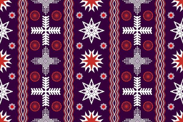 Geometric ethnic oriental traditional art pattern.Figure tribal embroidery style.Design for background,wallpaper,clothing,wrapping,fabric,element,,vector illustration.