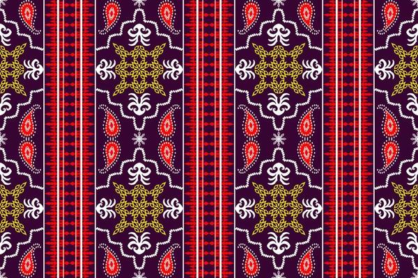 Geometric ethnic oriental traditional art pattern.Figure tribal embroidery style.Design for background,wallpaper,clothing,wrapping,fabric,element,,vector illustration.