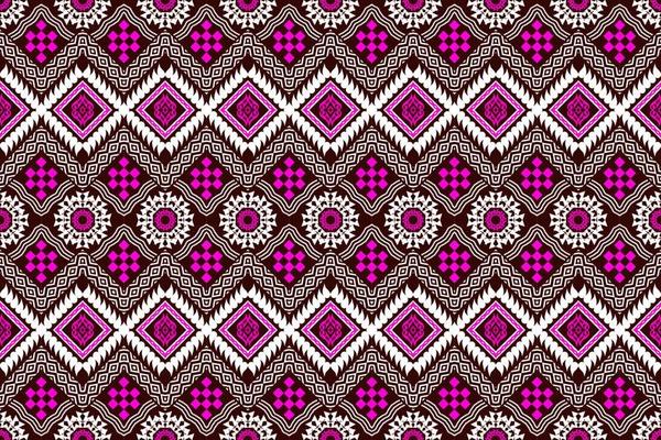 Geometric ethnic oriental traditional art pattern.Figure tribal embroidery style.Design for background,wallpaper,clothing,wrapping,fabric,element,,vector illustration.