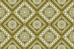 Geometric ethnic oriental traditional art pattern.Figure tribal embroidery style.Design for background,wallpaper,clothing,wrapping,fabric,element,,vector illustration. vector