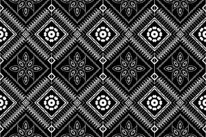 Geometric ethnic oriental traditional pattern.Figure tribal embroidery style.Design for background,wallpaper,clothing,wrapping,fabric,vector illustration vector