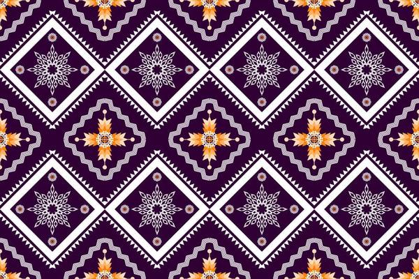 Geometric ethnic oriental traditional art pattern.Figure tribal embroidery style.Design for background,wallpaper,clothing,wrapping,fabric,element,,vector illustration.