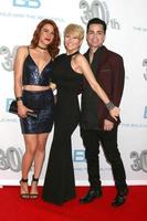 LOS ANGELES, MAR 18 - Courtney Hope, Schae Harrrison, Mick Cain at the The Bold and The Beautiful 30th Anniversary Party at Cliftons Downtown on March 18, 2017 in Los Angeles, CA photo