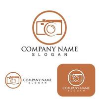 Camera icon element logo vector