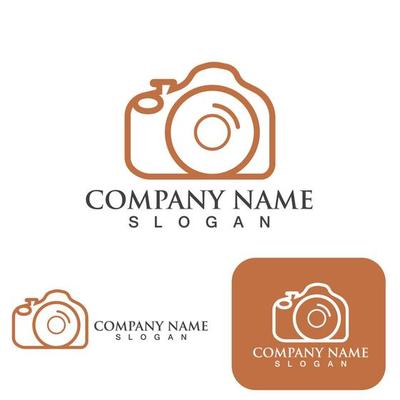 Camera icon element logo