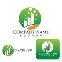 Business Finance Logo template vector