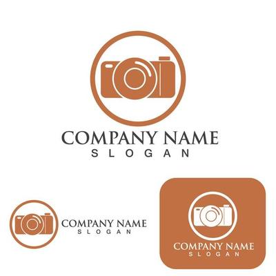 Camera icon element logo