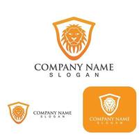 Lion Logo Template vector icon