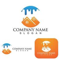 Home and building logo and symbol vector