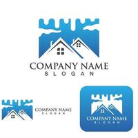 Home and building logo and symbol vector