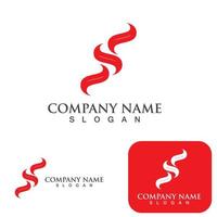 S letter logo Business corporate vector