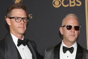 LOS ANGELES, SEP 17 - David Miller, Ryan Murphy at the 69th Primetime Emmy Awards, Arrivals at the Microsoft Theater on September 17, 2017 in Los Angeles, CA photo