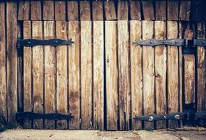 Old wooden vintage grunge door photo