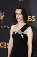 LOS ANGELES, SEP 17 - Claire Foy at the 69th Primetime Emmy Awards, Arrivals at the Microsoft Theater on September 17, 2017 in Los Angeles, CA photo