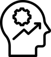 brain setting vector illustration on a background.Premium quality symbols.vector icons for concept and graphic design.