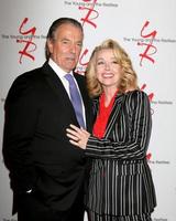 LOS ANGELES, MAR 26 - Eric Braeden, Melody Thomas Scott at the The Young and The Restless Celebrate 45th Anniversary at CBS Television City on March 26, 2018 in Los Angeles, CA photo