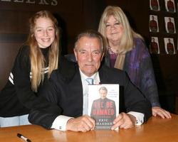 LOS ANGELES, FEB 13 - Tatiana Gudegast, Eric Braeden, Dale Gudegast at the Ill Be Damned Book Signing at Barnes and Noble at The Grove on February 13, 2017 in Los Angeles, CA photo
