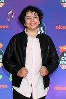 LOS ANGELES, APR 9 - Dominque Mariche at the 2022 Kids Choice Awards at Barker Hanger on April 9, 2022  in Santa Monica, CA photo