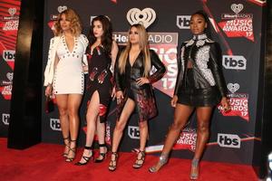 LOS ANGELES, MAR 5 - Fifth Harmony, Dinah Jane, Lauren Jauregui, Ally Brooke, Normani Kordei at the 2017 iHeart Music Awards at Forum on March 5, 2017 in Los Angeles, CA photo