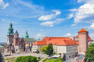 wawel, castillo real y catedral en cracovia, polonia foto