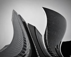 Business skyscrapers abstract conceptual architecture photo