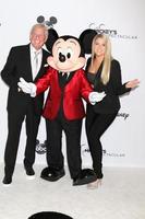 LOS ANGELES, OCT 6 - Gary Trainor, Mickey Mouse, Meghan Trainor at the Mickeys 90th Spectacular Taping at the Shrine Auditorium on October 6, 2018 in Los Angeles, CA photo