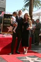 LOS ANGELES, DEC 13 - Dwayne Johnson, Jasmine Johnson, Lauren Hashian at the Dwayne Johnson Star Ceremony on the Hollywood Walk of Fame on December 13, 2017 in Los Angeles, CA photo