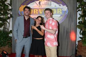LOS ANGELES, MAY 15 - Chris Underwood, Julie Rosenberg, Gavin Whitson at the Survivor  Edge of Extinction Finale at the CBS Radford on May 15, 2019 in Studio City, CA photo