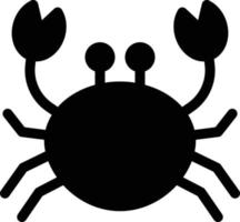 crab vector illustration on a background.Premium quality symbols.vector icons for concept and graphic design.