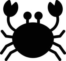 crab vector illustration on a background.Premium quality symbols.vector icons for concept and graphic design.