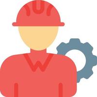 engineer vector illustration on a background.Premium quality symbols.vector icons for concept and graphic design.