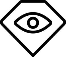 eye vector illustration on a background.Premium quality symbols.vector icons for concept and graphic design.