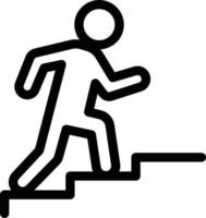 stairs vector illustration on a background.Premium quality symbols.vector icons for concept and graphic design.